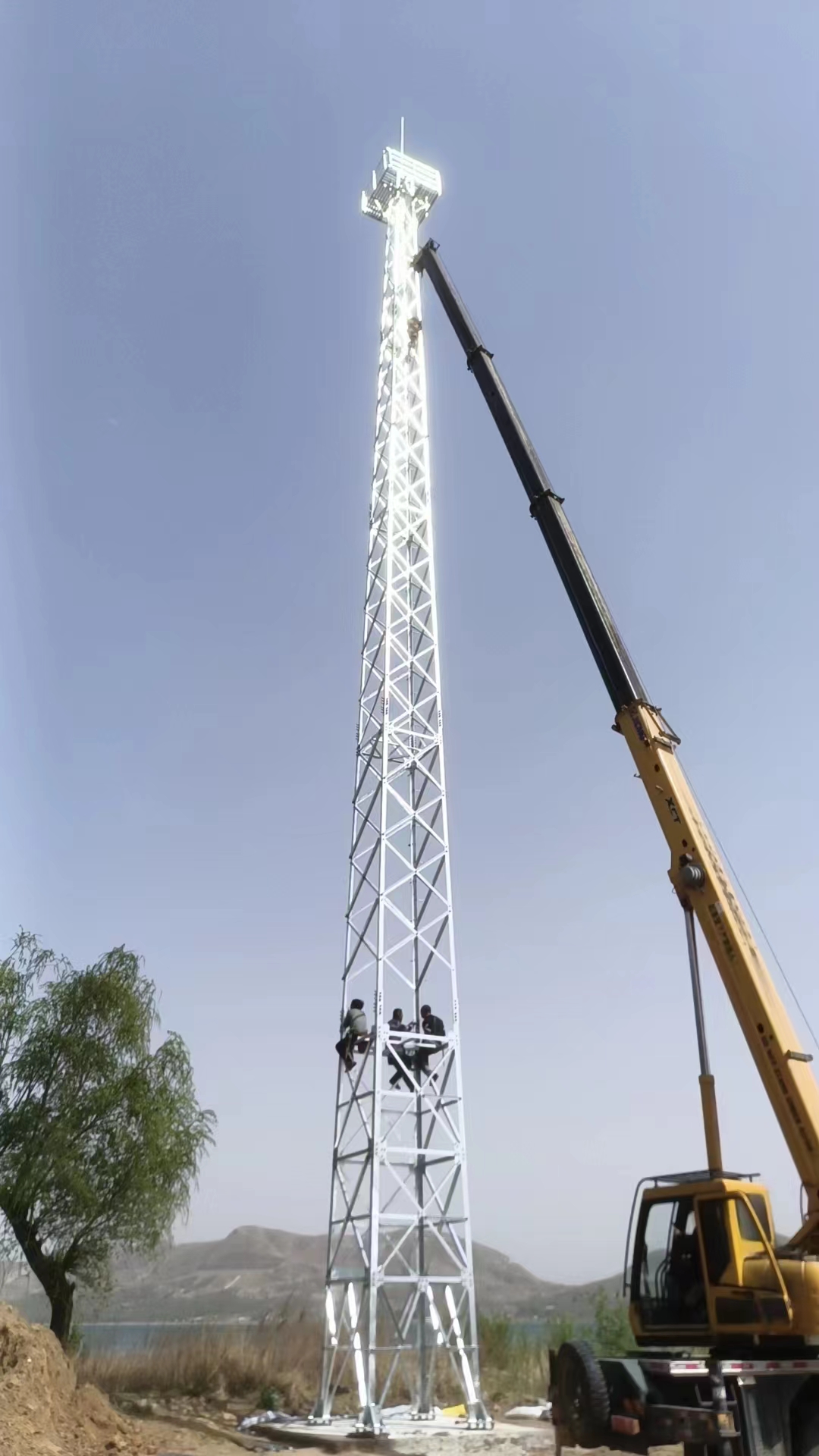 唐山河道監控塔