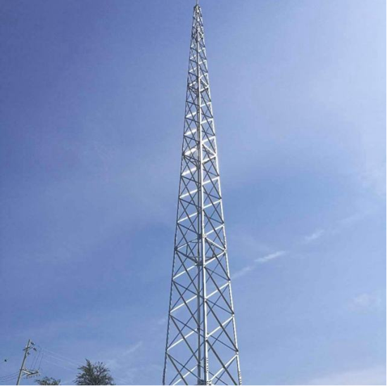 二十五米角鋼避雷塔安裝圖片