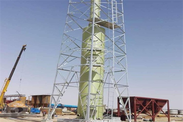 煙囪塔架的重量如何計算？